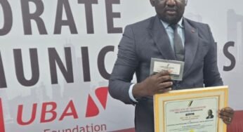UBA’s Abiodun Coker Named “Future Leader in Media Management” At The Industry Summit/Awards