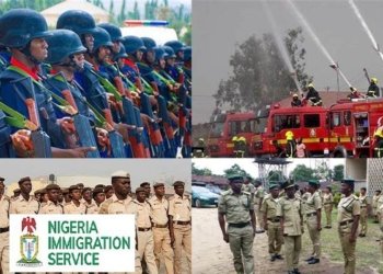 Immigration, NSCDC, Correctional, Fire Service