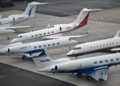 Grounded 58 Private Jets