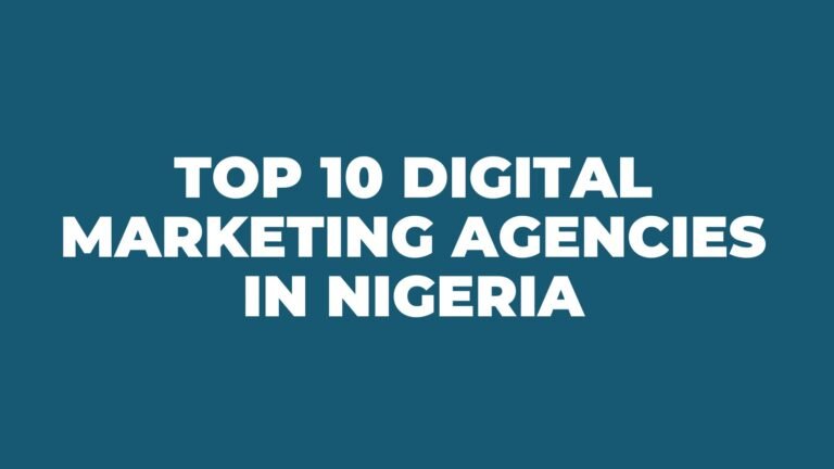 Digital Marketing Agencies in Nigeria