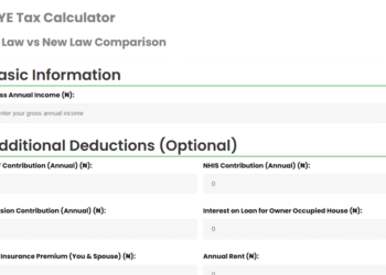 Personal Income Tax Calculator