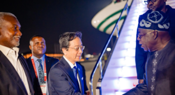 BREAKING: President Tinubu Arrives Japan For TICAD9 Summit
