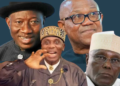 Atiku, Obi, Amaechi, Jonathan