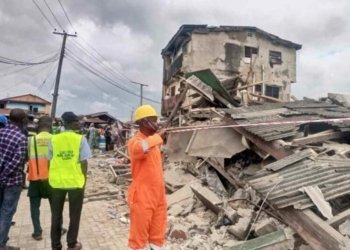 Two-Storey Building Collapses in Mangoro, Lagos