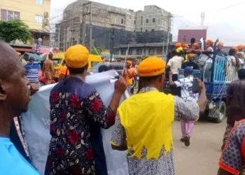 #FreeNnamdiKanuNow Protest