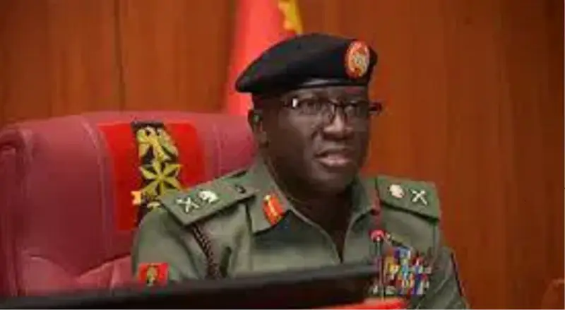 Army Chief Waidi Shaibu