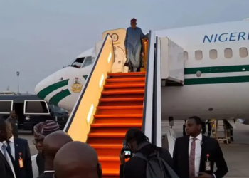 President Tinubu Arrives Lagos for Yuletide