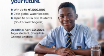 Rector Cares Foundation Launches 2026 Water Essay Competition for South-West Students, Offers ₦1m Prize Pool