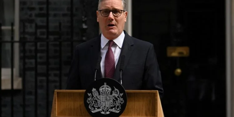 UK Prime Minister Keir Starmer