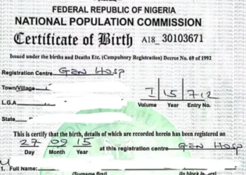 Birth Certificate