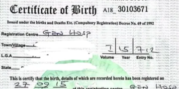 Birth Certificate