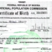 Birth Certificate
