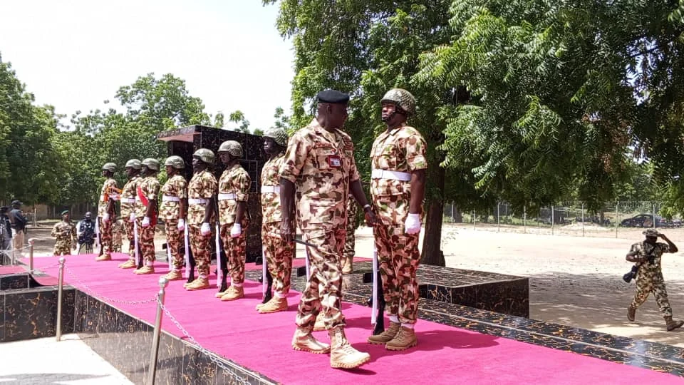 BREAKING: Army Chief Arrives Maiduguri After Tinubu Orders Rescue of Abducted Nigerians