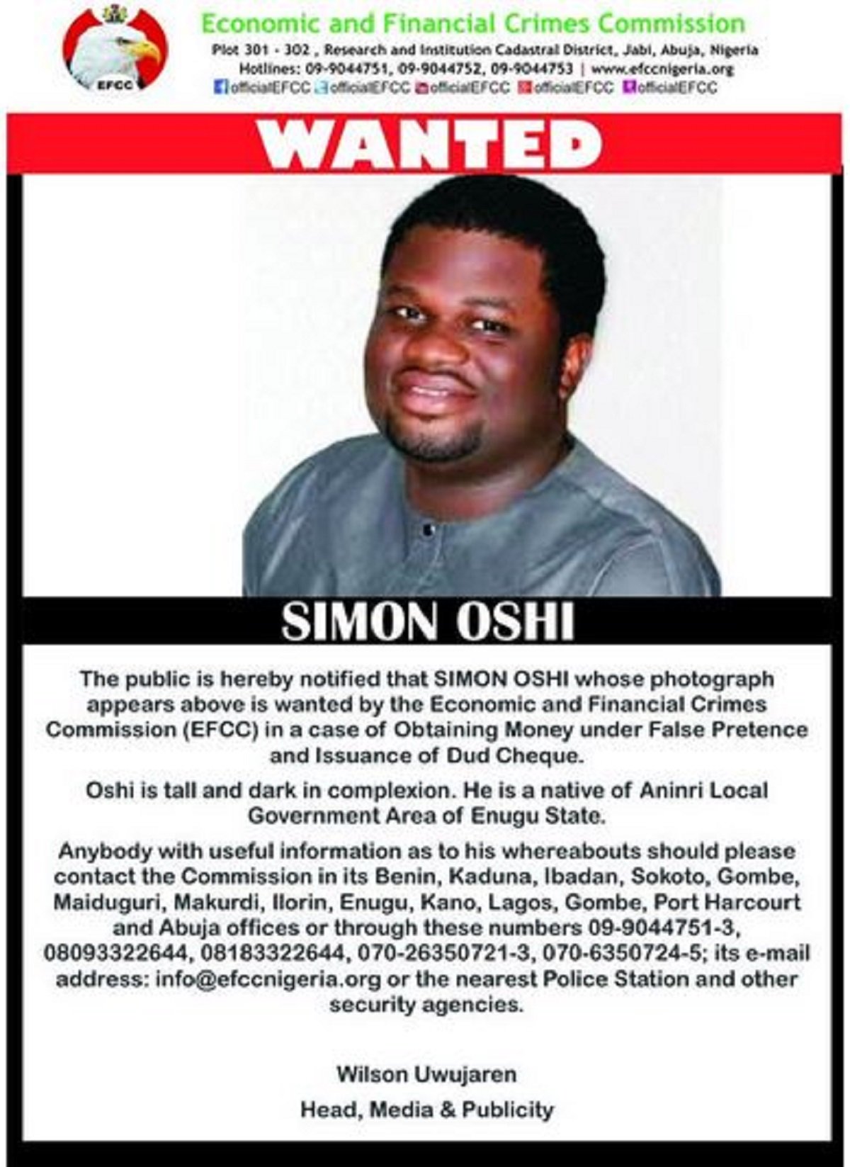 Simon Oshi